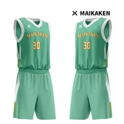 Setelan baju dan celana permainan bola basket wanita untuk pertandingan resmi.